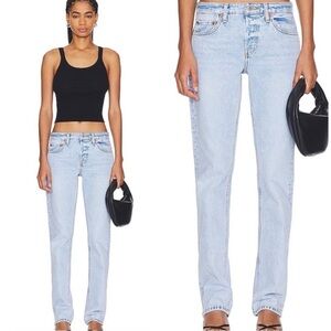 Re/Done X Pam Anderson The Anderson Jean in Maliblue Size 31
